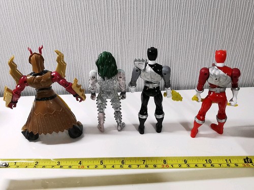 Bundle of 4 Power Rangers Mighty Morphin Movie Figures Dino Charge Super Villain - Picture 9 of 10