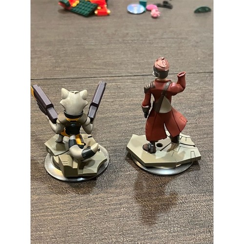 Disney Infinity 2.0 Marvel Star-Lord & Rocket Raccoon Figures Set - Picture 2 of 4