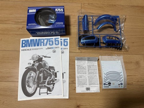 Tamiya 1/6 Bmw R75/5 Plastic Model Kit Motorcycle Replica Assembly Hobby Kit - Picture 5 of 5