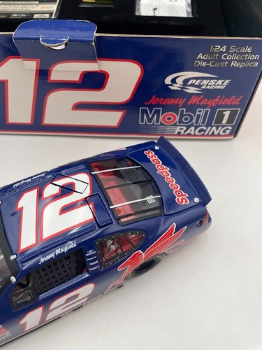Jeremy Mayfield #12 2001 Mobil 1 Ford Taurus 1 of 1800 - Picture 5 of 11
