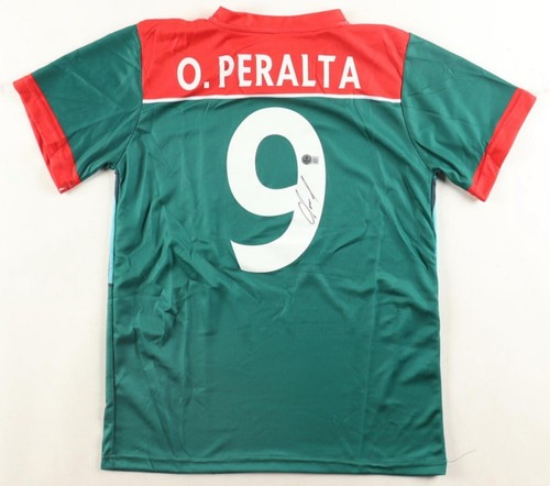 Oribe Peralta handsigniertes Trikot (Beckett) Mexiko Nationalmannschaft Größe M - Bild 1 von 3