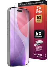 ZAGG Glass Elite Screen Protector for iPhone 17 Pro - 5X Stronger Tempered Gl...