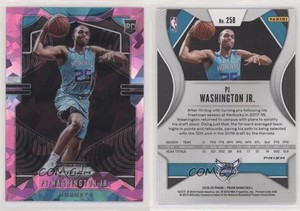 2019-20 Panini Prizm Rookie Pink Ice Prizm PJ Washington Jr #258 Rookie RC