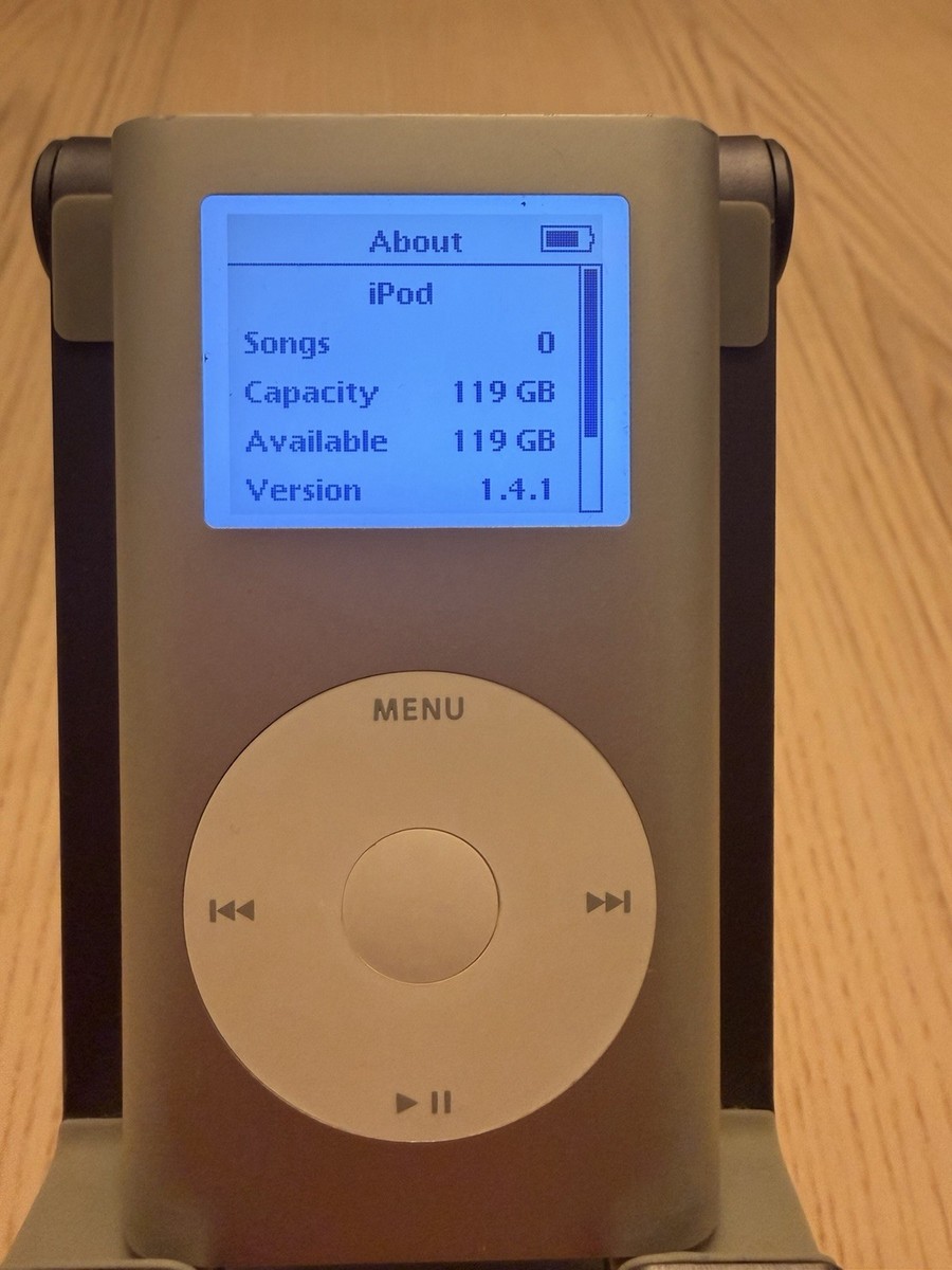 iPad本体 iPod mini Apple iPod mini 1st Gen - Wolfson DAC - 128GB Flash - New Battery