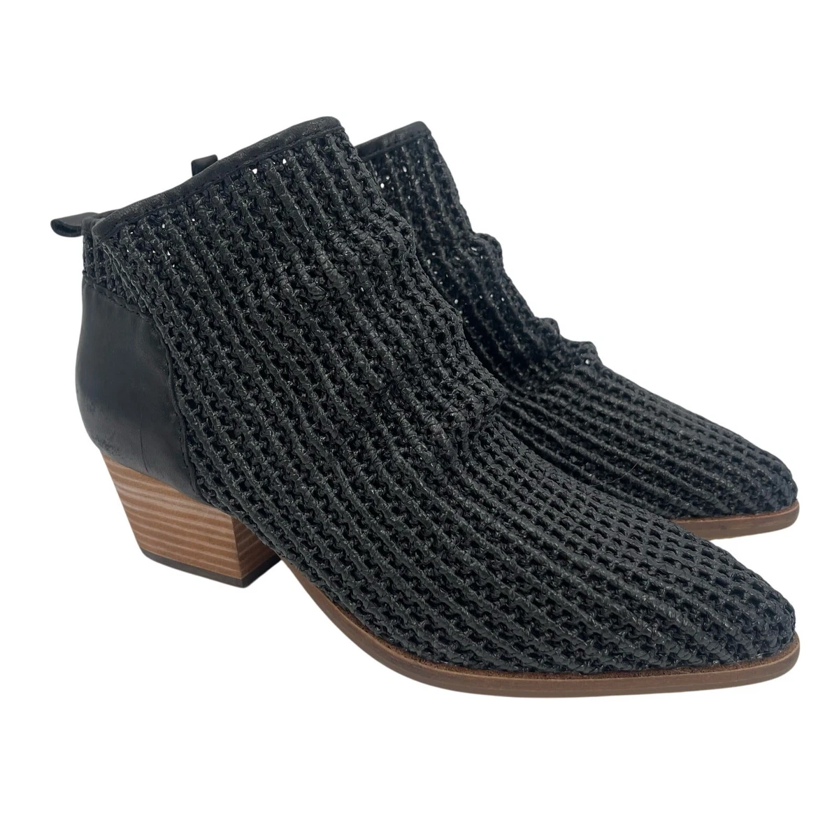 Bottes Plates-formes Kelsi Dagger - Taille 7, Noir, Talon Aiguille Ultra Haut, Jamais Portées