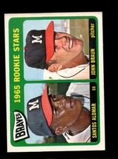 1965 Topps 82 Sandy Alomar Sr./John Braun EX RC Braves Rookies XA120385