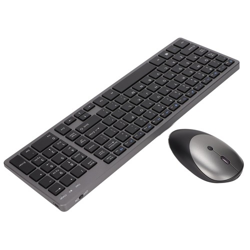 Wireless Keyboard And Mouse 2.4GHz Rechargeable Keyboard And Mouse Combo For CB - Afbeelding 6 van 24