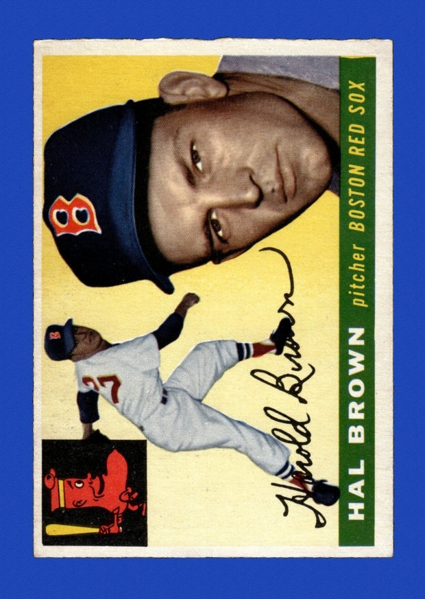 1955 Topps Set-Break #148 Hal Brown VG-VGEX *GMCARDS*
