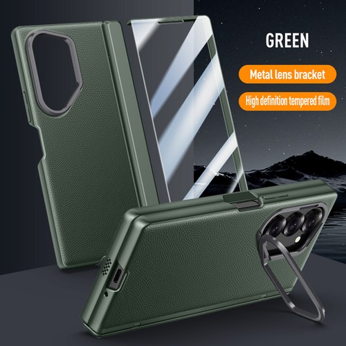 For Samsung Galaxy Z Fold 7/6/5 Hinge Protection Kickstand Case with Screen Film - Imagen 20 de 21