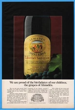 1979 Almaden Vineyards San Jose California Wine Monterey Cabernet Sauvignon Ad