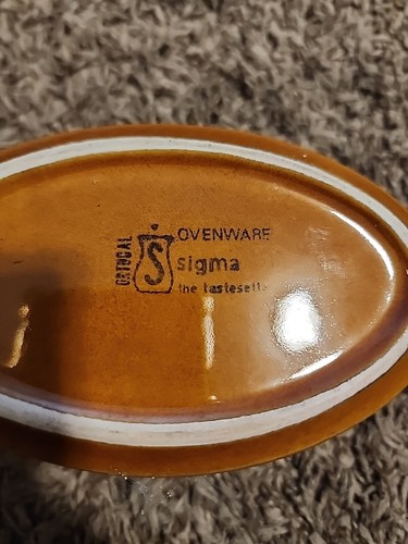 Vintage Terrine von Sigma Portugiesisches Ofengeschirr mit Gemüsedeckel Deckel - Bild 15 von 15