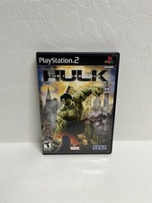 The Incredible Hulk (Sony PlayStation 2, 2008) PS2 Clean Complete Manual Tested
