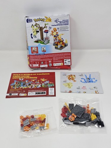 MEGA Pokémon Charmander’s Fire-Type Spin (81 Pieces) | Open Box & Never Built - Picture 3 of 5
