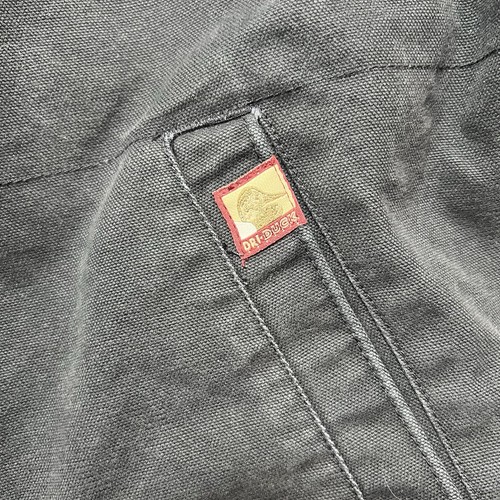 XXL Mens Tall Dri-Duck Midwest Seed Corn Heavy Denim Jacket Insulated Coat - Picture 3 of 7