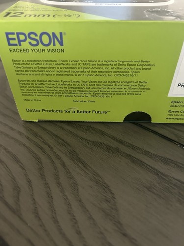 Epson Labelworks 12mm LW-300 Open Box - Photo 7/9