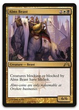 Alms Beast #141 (LP) Gatecrash GTC Magic MTG