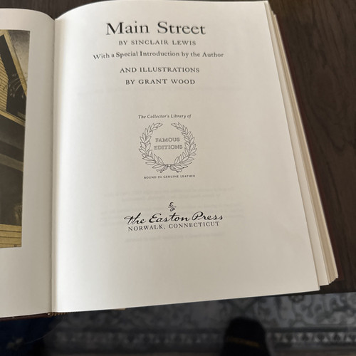 Main Street EASTON PRESS COLLECTORS EDITION ILLUSTRATIONS - Picture 8 of 13