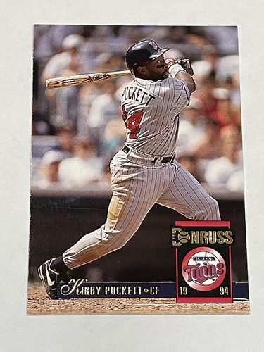 1994 Donruss Baseball #343 - Kirby Puckett - Minnesota Twins - Picture 1 of 2