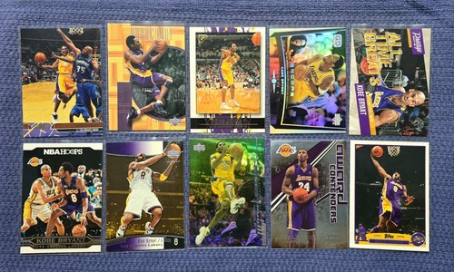 Kobe Bryant Upper Deck/Topps/Stadium Club/PrestigePanini Hoops 10 Card Lot Mint - Picture 4 of 5