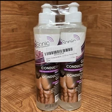 New/Sealed Lot of 2 AbSonic Conductive Gel 8.5 Fl Oz Each - Paraben Free