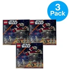LEGO Star Wars BARC Speeder Escape 75378 building set 221 Pieces 3 Pack New