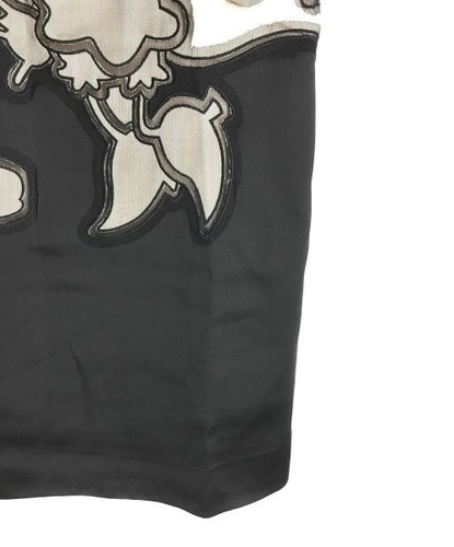 VIVIENNE TAM Disney collaboration silk dress Beige x Black 01 - Picture 5 of 9