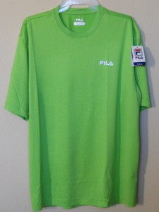 fila shirt mens green