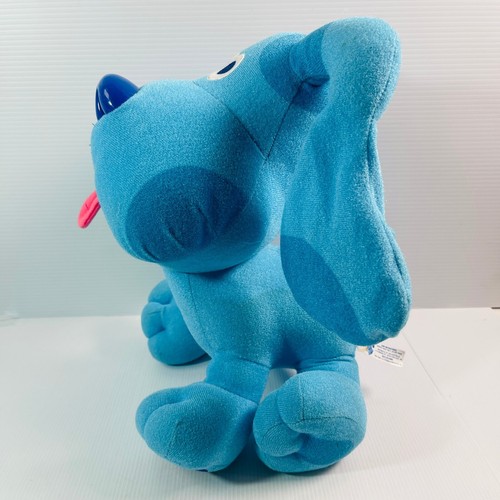 Blues Clues Blue Soft Plush Toy 30cm Sitting Dog - Picture 3 of 10