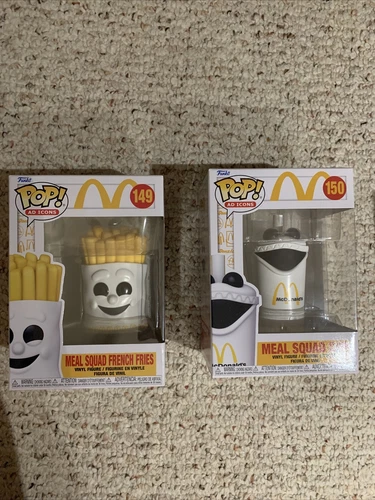 Funko Pop! Ad Icons McDonalds Meal Squad Cup #150 And Fries #149