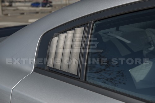 Para Dodge Charger 15-Up | Primer Negro Cubierta de sombrilla para ventana lateral trasera - Imagen 5 de 12