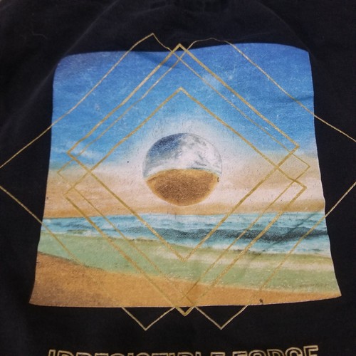 Bassnectar Reflective Long Sleeve Hooded Tee T-Shirt Size Large Edm - Bild 13 von 16