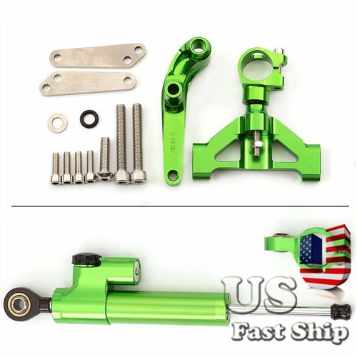 USA For Kawasaki ZX14R 2006-2016 Steering Damper Stabilizer Linear Bracket Kit - Picture 3 of 11