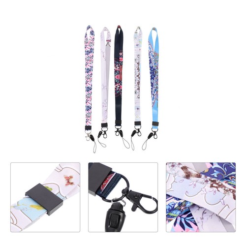 4 Pieces Keychain -Riemen Multifunktions-Handyband Mobiles Schlüsselband - 第 4/12 張圖片