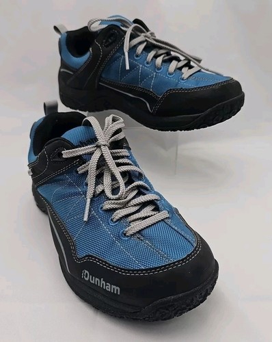 Dunham Cloud Plus Shoes Men's 7 Hydroguard Hiking Waterproof Blue/Black - Picture 1 of 10