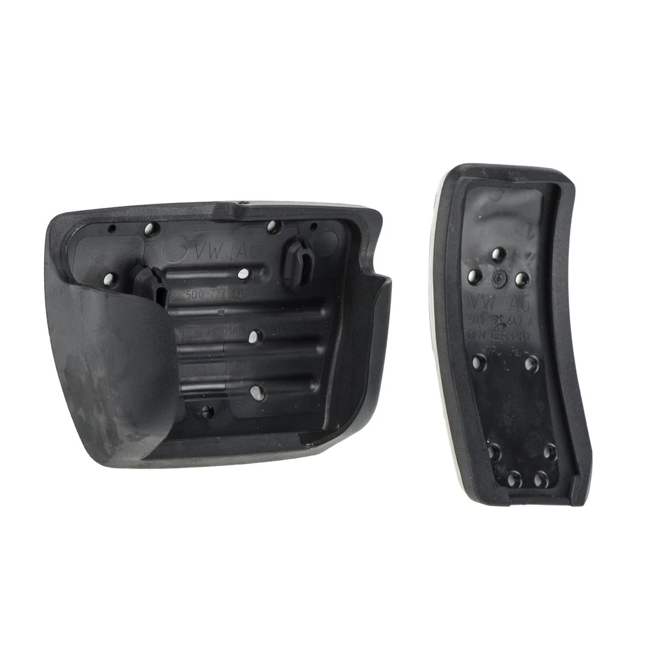 NEW OEM VW Volkswagen Aluminum Pedal Caps Set For Golf Jetta Tiguan SportWagen - Image 3 of 4