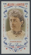 2015 Topps Allen & Ginter Mini First Ladies Caroline Harrison #FIRST-21