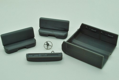 1/25 3D print resin NOT CAST kit Dodge W200 Power Wagon Crew Cab 1970 - Bild 2 von 5