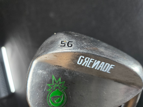 Bombtech Golf Grenade 56° SW Sand Wedge Stepped Steel Stiff 36.5" - Picture 2 of 6