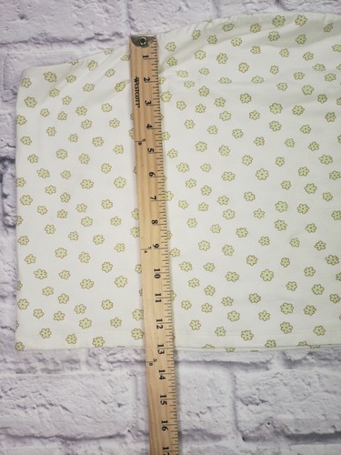 Nordstrom's BP Damen Übergröße 4XL bauchfreies Oberteil weiß mit grünem Blumenmuster - Bild 5 von 5