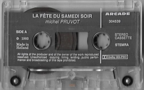 Michel Pruvot – La Fête Du Samedi Soir, Original Cassette, Autograph Artist - Picture 5 of 6