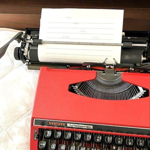 Brother Schreibmaschine Valiant 413 Typewriter Retro getestet sehr gut antik Japan - Bild 3 von 9