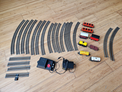 Hornby Spur 00 Neusilber Gleis R607 R609, R965 Regler, Trafo etc.