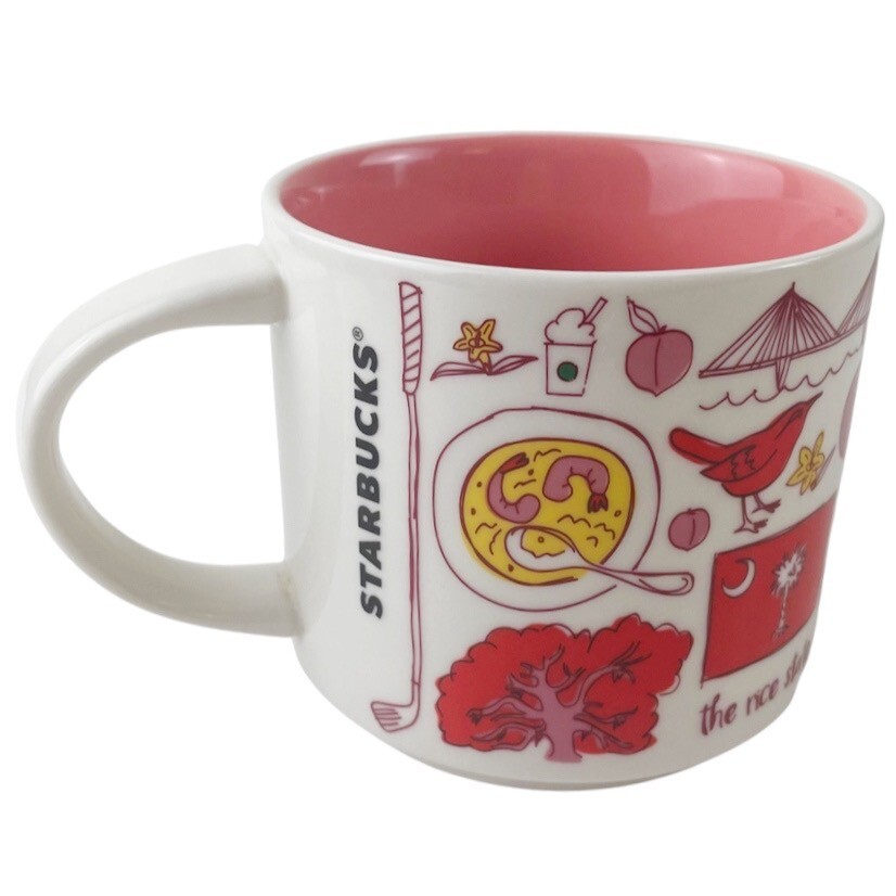 Starbucks South Carolina Coffee Mug Cup Been There Series 14 Oz Collection 2018 - Picture 3 of 7