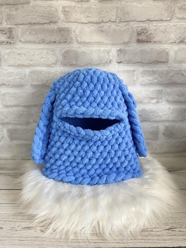 Balaclava knit Hood with ears Bunny Winter Hat Ski Mask - Picture 7 of 14