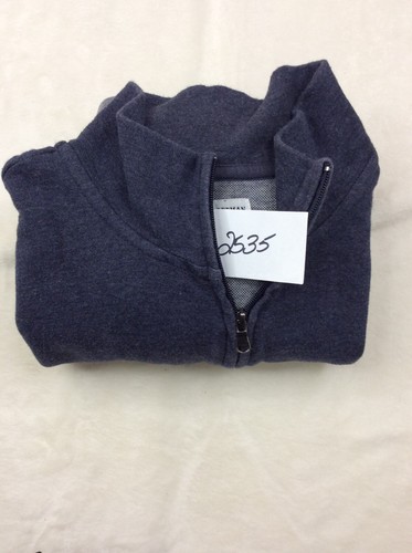 Maus & Hoffman Mens Medium Black Full Zip Sweatshirt Jacket #2535 - Picture 12 of 12