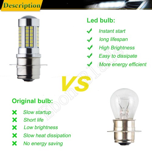 2 x P36S LED LUCAS LLB323 SPOTLIGHT / FOG LIGHT BULBS 12V 24V 30V SFT576 SFT700 - Foto 5 di 7