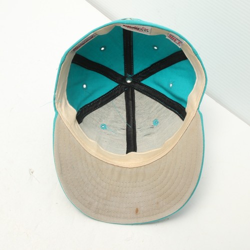 Vintage Florida Marlins Hat Cap New Era 5950 Size 7 Wool MLB Diamond Collection - Picture 6 of 11
