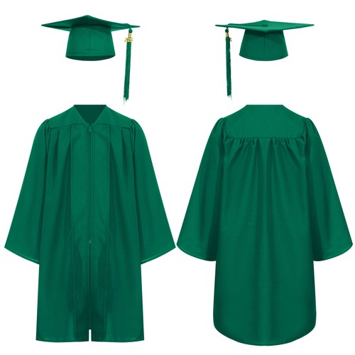 Kids Unisex 2025 Badge Tassel Attractive Graduation Uniform Set Unisex Festive - Picture 16 of 83