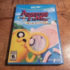 Adventure Time: Finn & Jake Investigations Nintendo Wii U, 2015 Brand New Sealed
