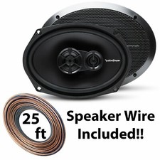 R169X3 Rockford Fosgate Prime 6x9-Inch 130W 3-Way Speaker With Free Accessory